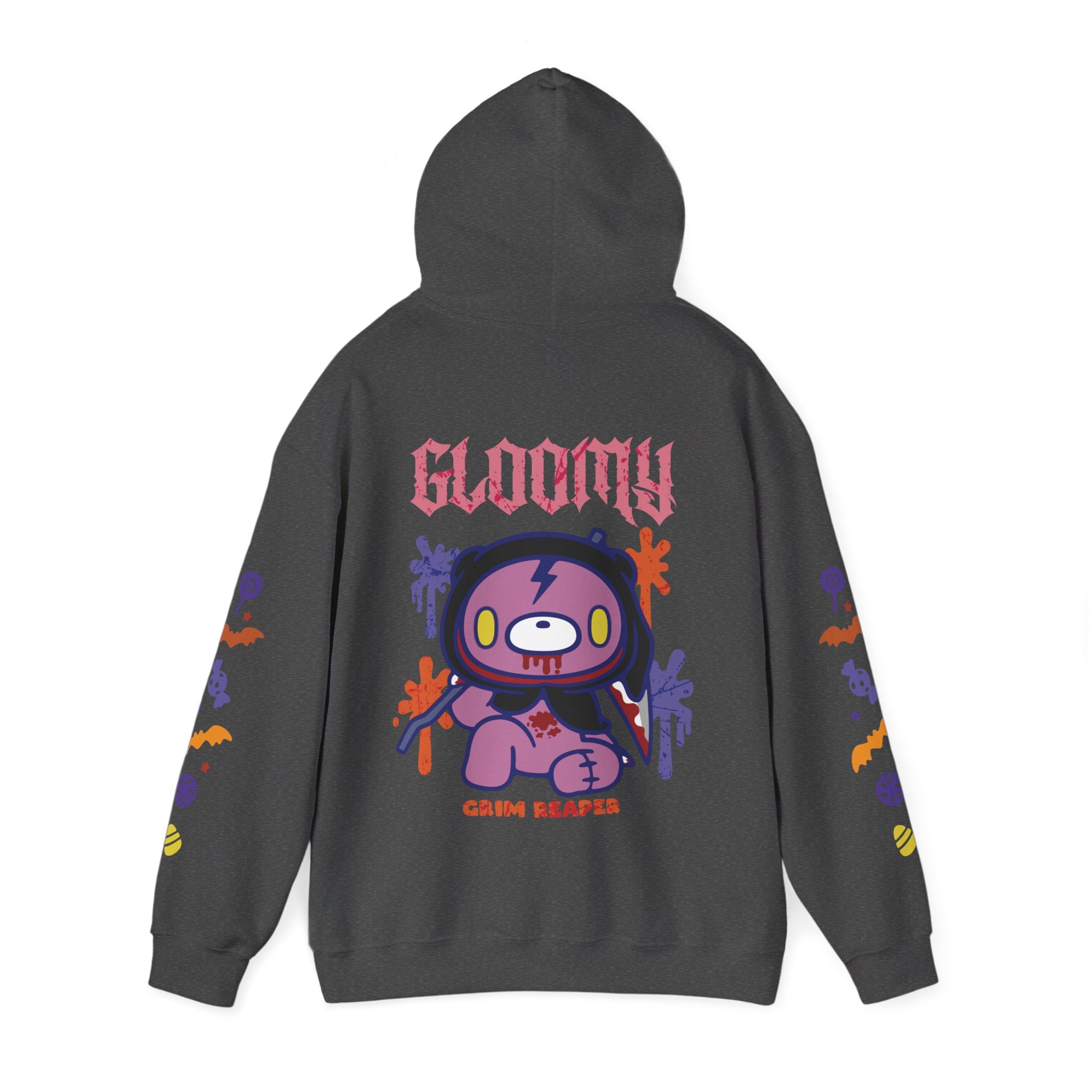 Halloween Grim Reaper Gloomy Bear Hoodie